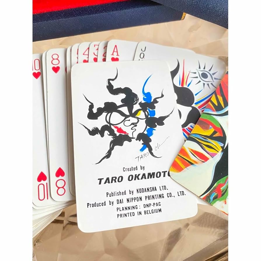 岡本太郎オリジナル美術トランプ 1977年 未使用　Taro Okamoto Amazon.co.jp: 岡本太郎 トランプ オリジナル美術トランプ 太陽